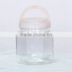 PET Clear Plastic Bottle Lid Handle Honey Chili Sauce Cans thumbnail-1