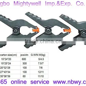 Rugged Nylon Clamps With Heavy Duty Tempered Springs thumbnail-3