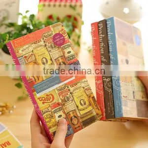 High Quality Notebook Paper Kraft Paper Notebook Hard Cover Notebook thumbnail-4