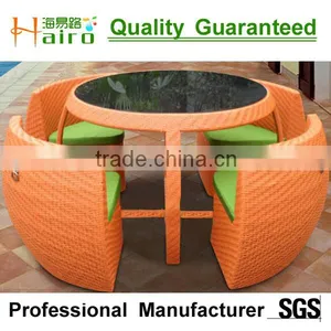 Black Wicker and Popular Outdoor Dining Set thumbnail-2