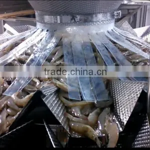 High Quality Fruits Vegetable Sea Food Shrimp Multihead Weigher thumbnail-2