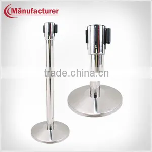 Airport Retractable Blet Safety Post Stanchion ,Queue Line Barrier thumbnail-1