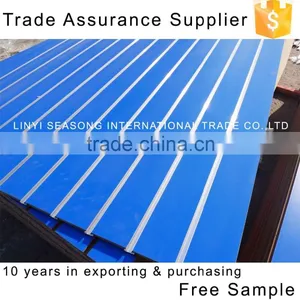China 1220*2440*15mm Melamine Mdf Slot Board With Aluminium Strip thumbnail-6