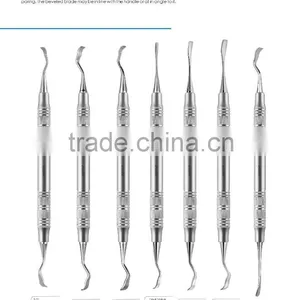 DENTAL HAND TOOLS IMPLANT CHISELS STAINLESS STEEL thumbnail-1