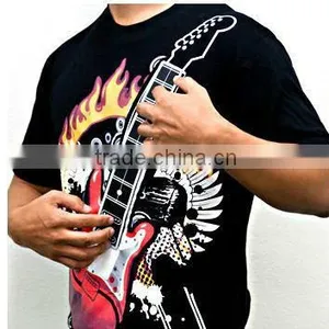 2016 Electronic Guitar T-Shirt/Electric Guiar Kit Shirts/Playable el T-shirts thumbnail-1