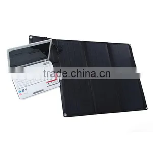 Folding Portable 60w Sunpower Solar Panels With Controller thumbnail-4
