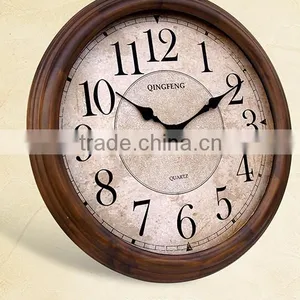 Big Wooden Wall Clock Big Clock Digital Wall Clock thumbnail-2