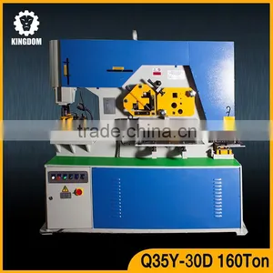 Hot Sale Kingdom Hydraulic Iron Workers,punching and Shearing Machine thumbnail-2