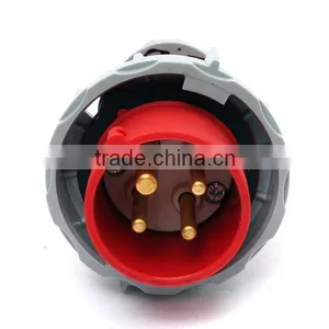 CF282 IP67 4 Pin Nylon Industrial Outdoor Waterproof Plug 400V 16A thumbnail-4