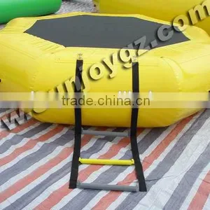 Lower Price Sunjoy Inflatable Floating Trampoline for Chliadren Adult 0.9 PVC in Stock thumbnail-4