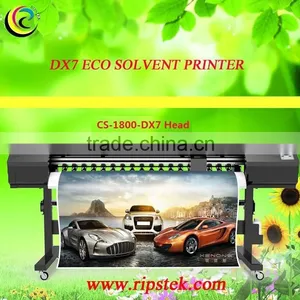 1.8M Eco Solvent Printer /Eco Inkjet Printer/DX7/DX5 Head On Hot Sale!! thumbnail-1