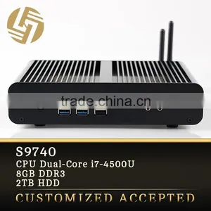 Small Form Factor PC I7-4500U Dual Core Turbo Boost 3.0GHz 8G RAM Minipc thumbnail-1