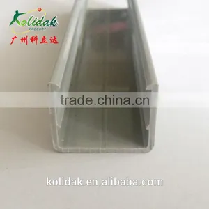 U Shape Gray PVC Plastic Profile Products Extrusion thumbnail-2