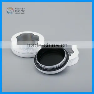 Screw Cap Compact Powder Case With Window thumbnail-1