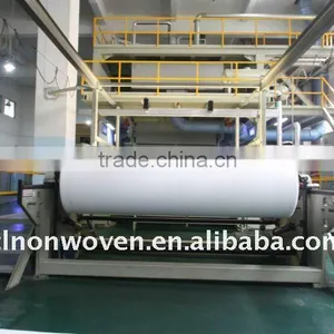 Automatic PP Spunbond Nonwoven Fabric Making Machine in Single Beam ( Brand C.l) thumbnail-1