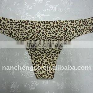 Animal Print Sexy Ladies Thong thumbnail-1