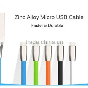 Zinc Alloy USB Data Charger Cable Cord Line for IPhone 6S 5S 5 6 Plus i Pad IPod thumbnail-5