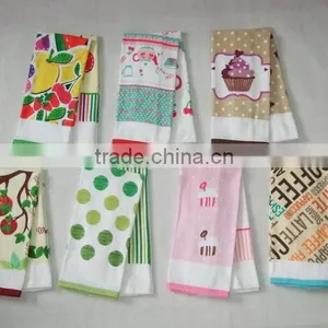 Cotton Printed Kitchen Towel Set Home Textile China Supplier Wholesale Ailbaba thumbnail-2