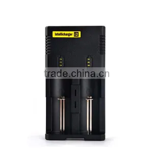 New Nitecore i2 Charger 2 Bays Smart Charger i2 Nitercore Battery Charger thumbnail-2
