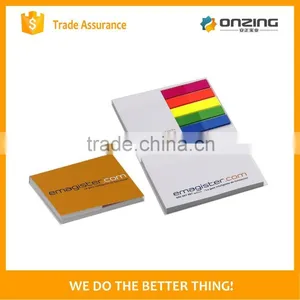 Custom Memo Writing Pad for Business With PET Page Marker thumbnail-1