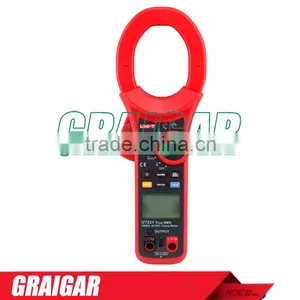 UNI-T UT221 UT-221 Professional LCD Backlight 2000A True RMS Digital Clamp Meters Multitester W/ Frequency & Duty Cycle Test thumbnail-1