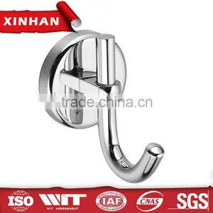 Latest New Bathroom Design Single Solid Brass Robe Hook thumbnail-1