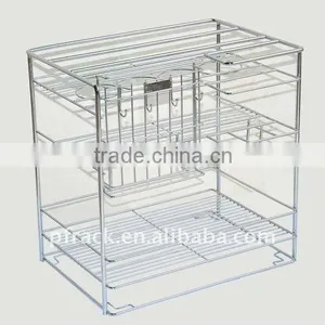 Metal Three Layers Kitchen Basket Pfrack0101 thumbnail-1