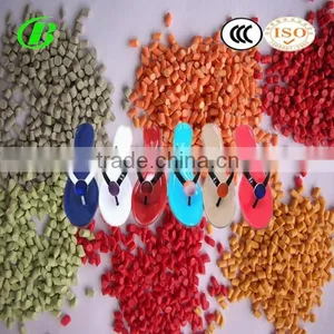 Crystal Colorful Pvc Compound /pvc Granules for Sandal Shoe thumbnail-1
