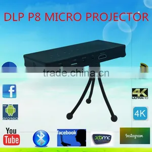 Projector Vertical Projection Dragonworth P8 DLP Mini Quad Core CPU Dual Wifi Android Mini Projector thumbnail-1
