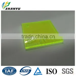 Decaration /Furniture Panel 100% New Material Colored Fluorescence Cast Acrylic Sheet thumbnail-2