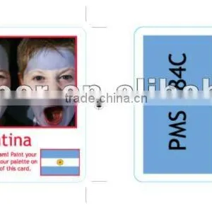 Sports Product Football World Cup Face Paint Card Argentina Team thumbnail-1