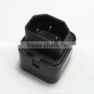 New Hot Selling Products 2016 Universal Socket to IEC 320 C14 Male Convertible Plug With Socket thumbnail-3