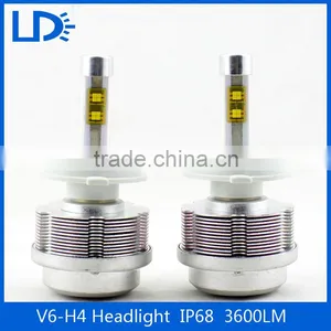 Super Bright Canbus Headlamp 6000k Car Auto Bulb 30w H4 Led Headlight thumbnail-3