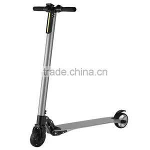 2016 New Product 250w Hot-sale Carbon Fiber Frame Electric Scooter Two Wheel Foldable Electric Scooter thumbnail-6