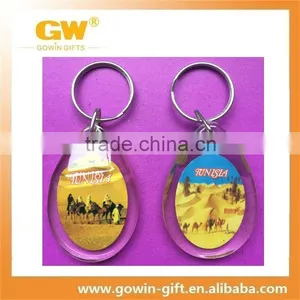 Custom Transparent Printing Plastic Acrylic Keychain thumbnail-4