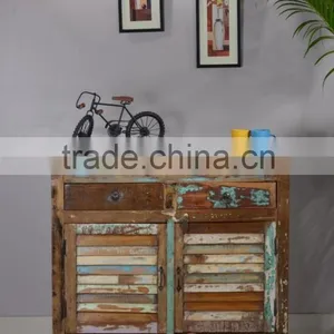 Recycled Wood Side Board thumbnail-1