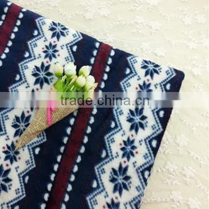 Christmas Printed Hotel Bedspreads Fabric,bedding Sets Coral Fleece Fabric thumbnail-1