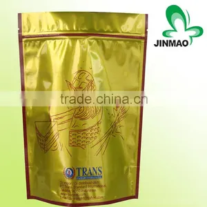 Custom Printed Stand up Food Bag With Zipper/clear Foil Stand up Pouch/stand up Foil Pouch thumbnail-1