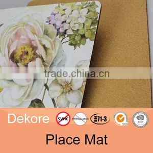 Placemat Coffee Placemats Oval Vinyl Placemats thumbnail-1