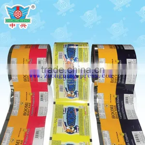 Manufacturer Wholesale Food Grade Plastic Film Roll for Snack Packaging thumbnail-1