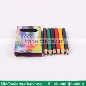 Full Color 3.5" 6pcs Round Paint Pencil Drawing thumbnail-2