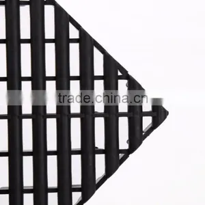 Heavy Duty 18mm Thickness PP Interlocking Plastic Garage Floor Tiles for Car Show thumbnail-5