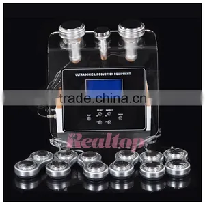 Wholesale Beauty Supply!!! RF Skin Firming Cavitation Cellulite Removal Ultrasonic Liposuction Cavitation Machine thumbnail-2