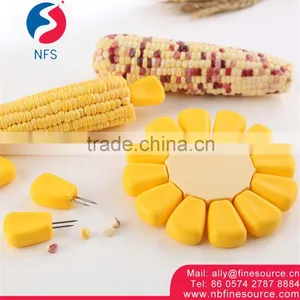 Good Quality Wholesale Corn Needle Fork Kitchen Mini Bbq Stainless Steel Plastic Fork thumbnail-1