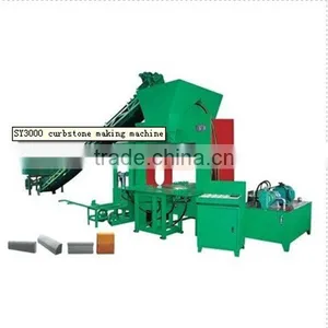 Shengya Brand Sy3000 Hydraulic Curbing Stone Machine Automatic Road Curb Machinery Price thumbnail-2