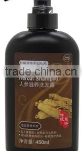 Professional OEM 450ml Ginseng Smoothing Nourishing / Anti-dandruff Hair Shampoo thumbnail-1