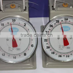 10KG, 20KG AND 30KG SPRING SCALE WITH ROUND PAN thumbnail-1