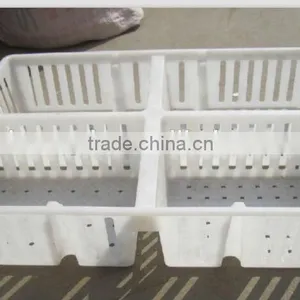 Plastic Circulating Stackable Transport Poultry Cage/Box/Crats for Child Chicken thumbnail-1