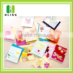 New Happy Birthday Paper Cut Greeting Heart Shape Folding Handmade Love Greeting Card thumbnail-2