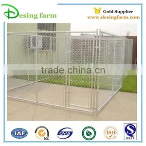 10x10x6 Foot Classic Galvanized Outdoor Dog Kennel thumbnail-4